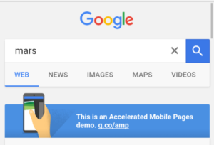 Google Accelerated Mobile Pages Project